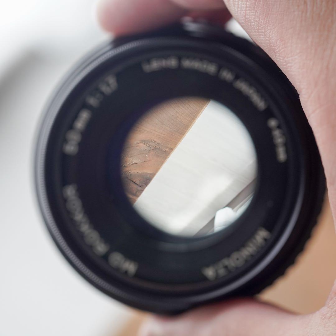 【撮影済み】MINOLTA X-500 フィルム一眼レフ　レンズセット