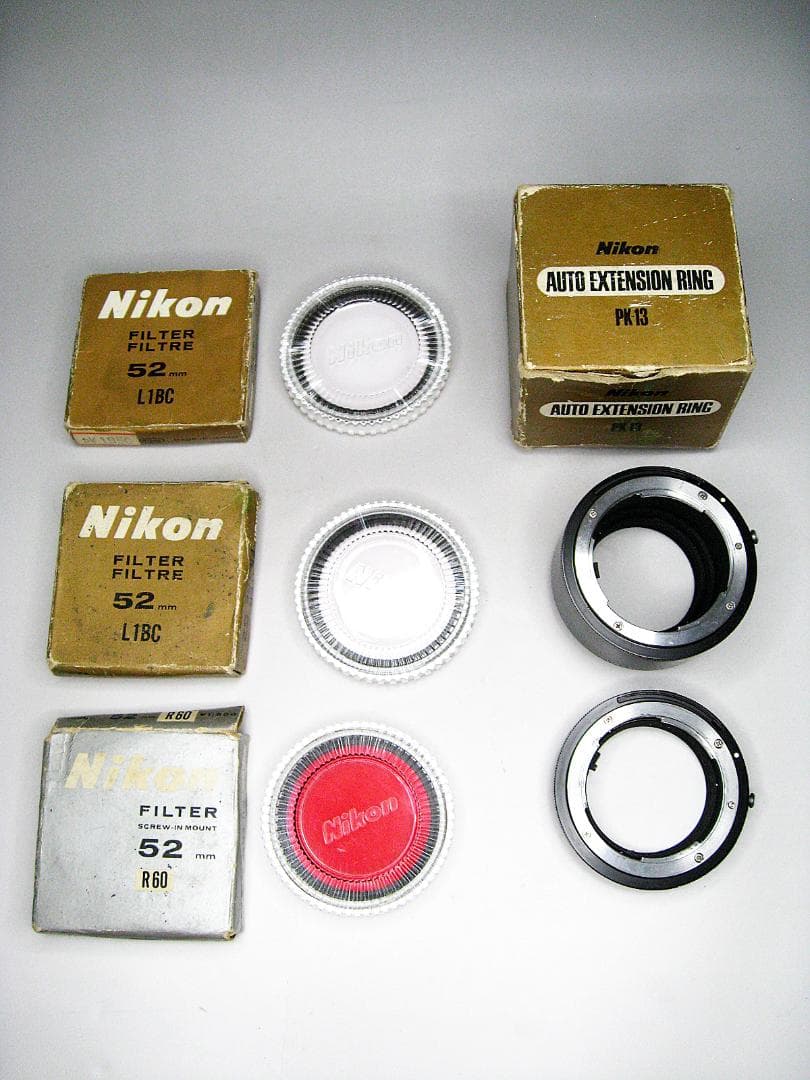 #ニコン #FE #50/1.4 #200/4 #リング #フィルタ #ジャンク
