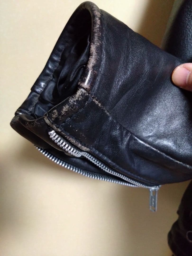 Schott　ライダース　643 ボア付　 90's