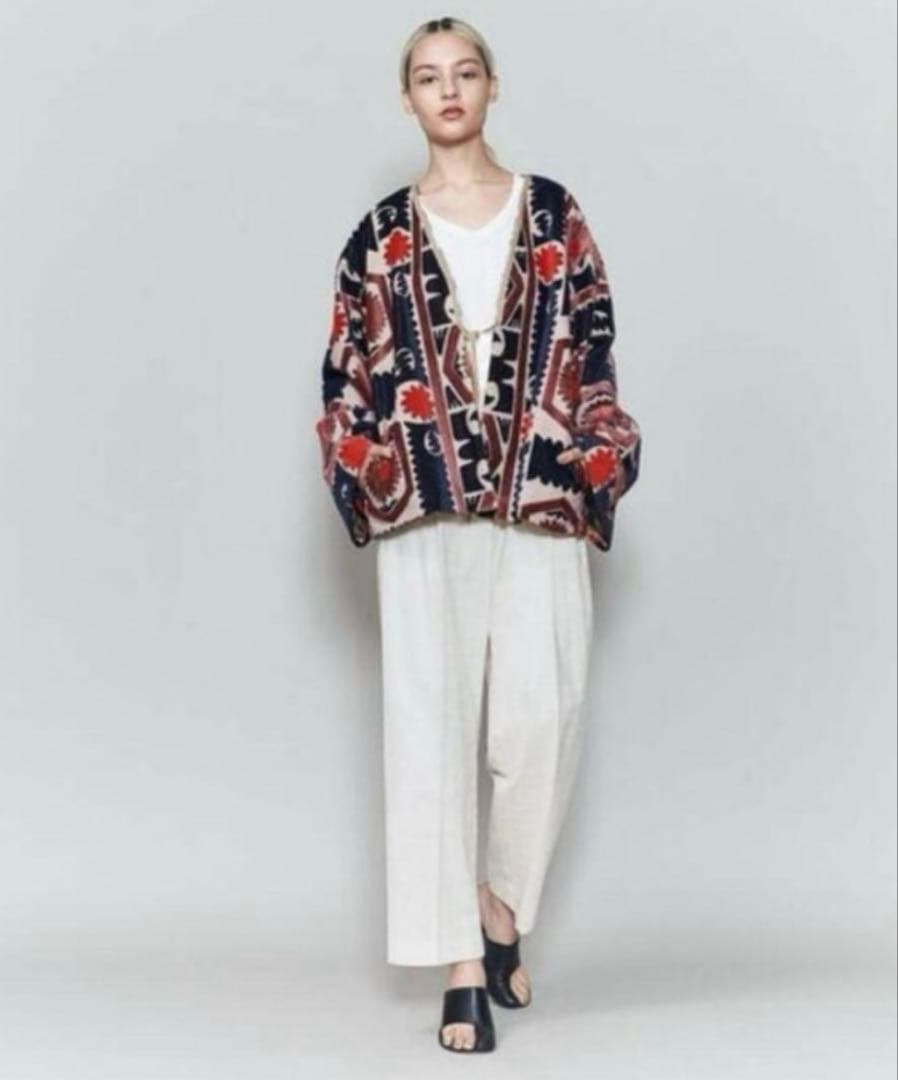 【yumik】6 ROKU PILECUT JACQUARD 38サイズ