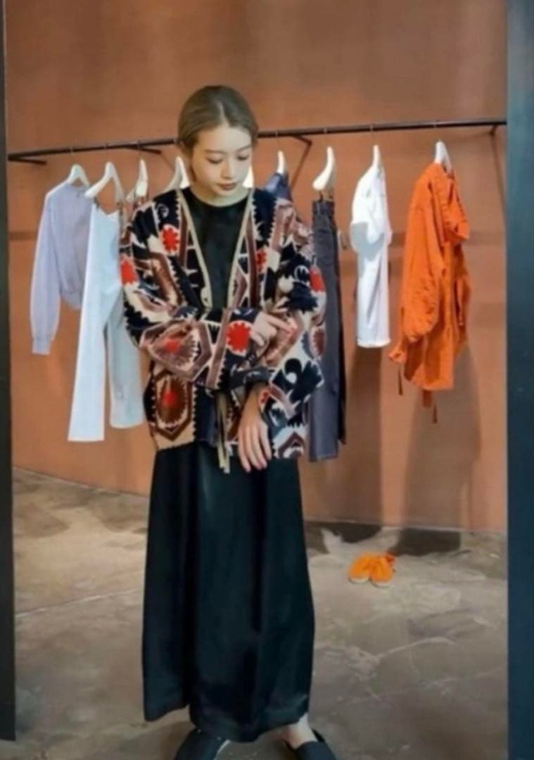 【yumik】6 ROKU PILECUT JACQUARD 38サイズ