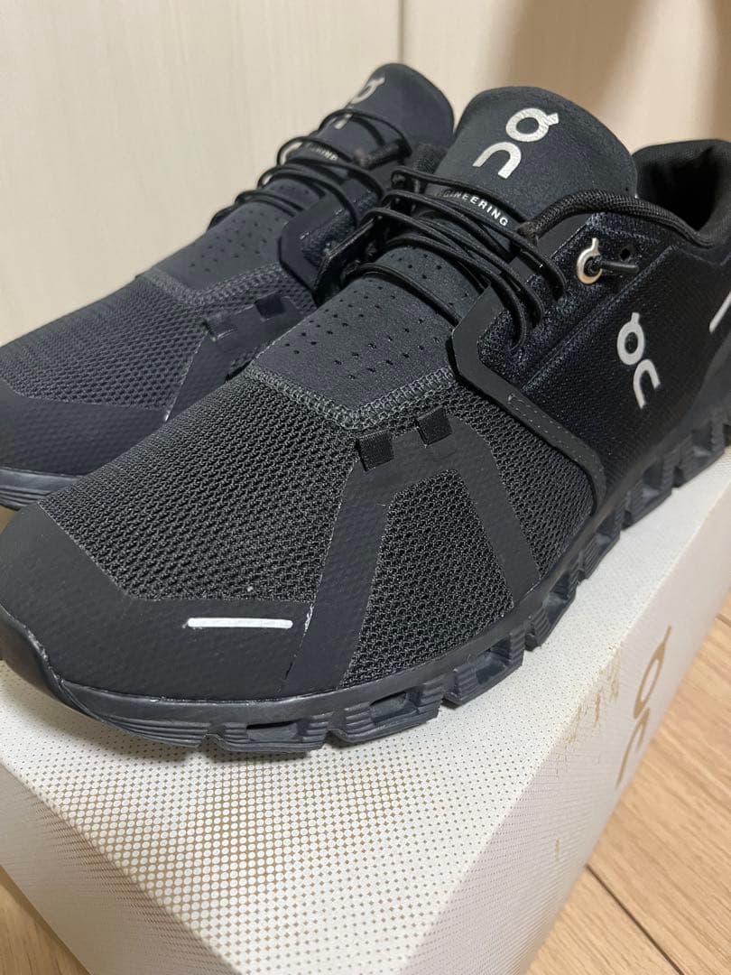 on cloud5 ブラック28cm