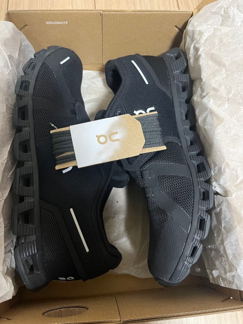 on cloud5 ブラック28cm