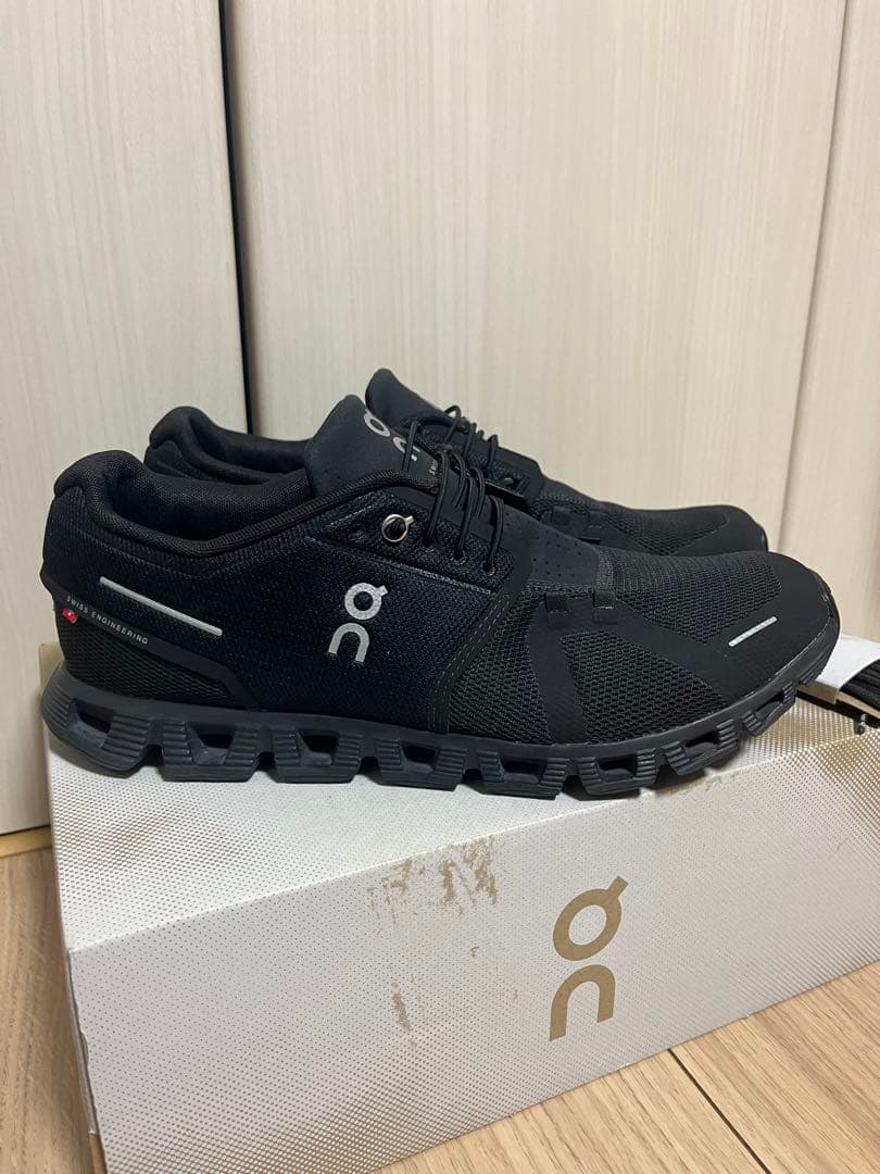 on cloud5 ブラック28cm