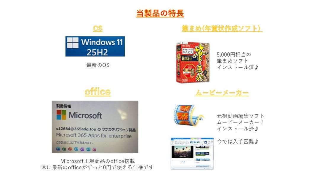 最新Office搭載PC　NEC