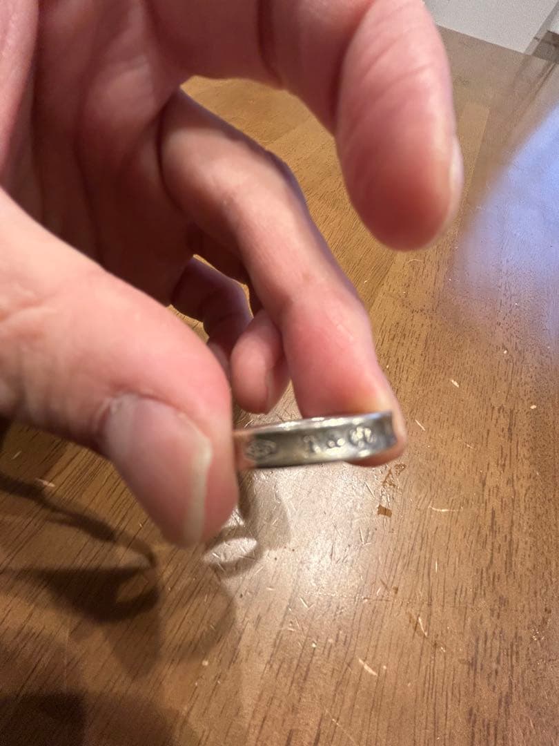 Tiffany & Co. 925シルバーリング オリジナルポーチ付き