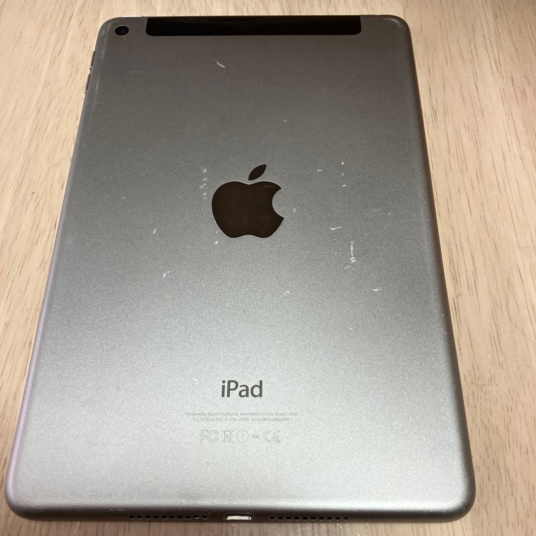 【即日発送】Apple iPad mini 4 128GB セルラー　液晶乱れ有