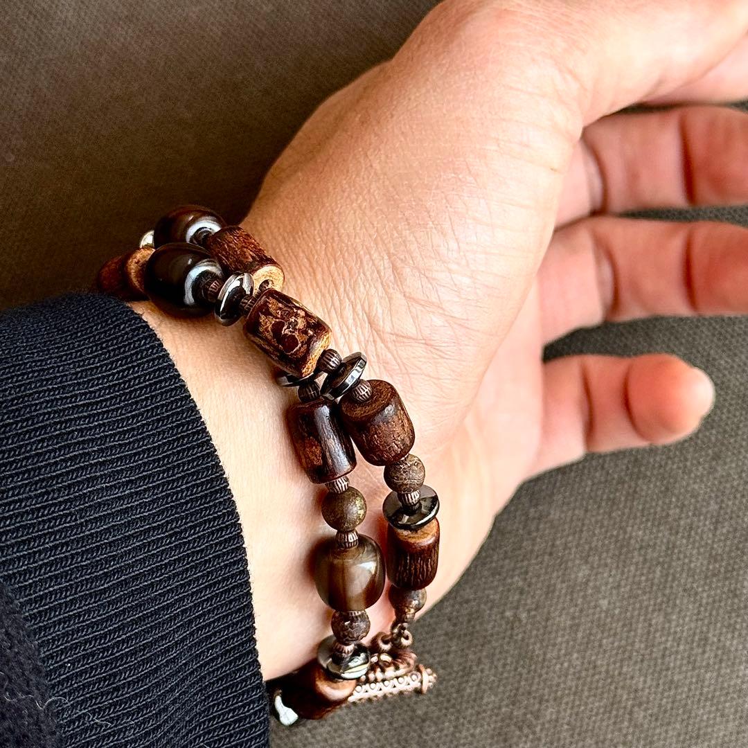 インディアンジュエリー　ナバホ　ビンテージ　ネックレス兼用ブレスレット