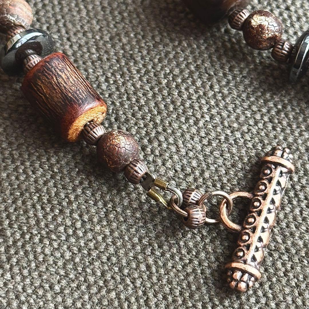 インディアンジュエリー　ナバホ　ビンテージ　ネックレス兼用ブレスレット