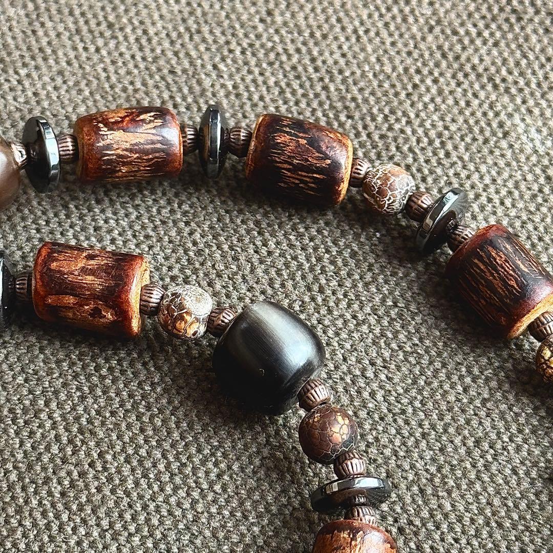 インディアンジュエリー　ナバホ　ビンテージ　ネックレス兼用ブレスレット