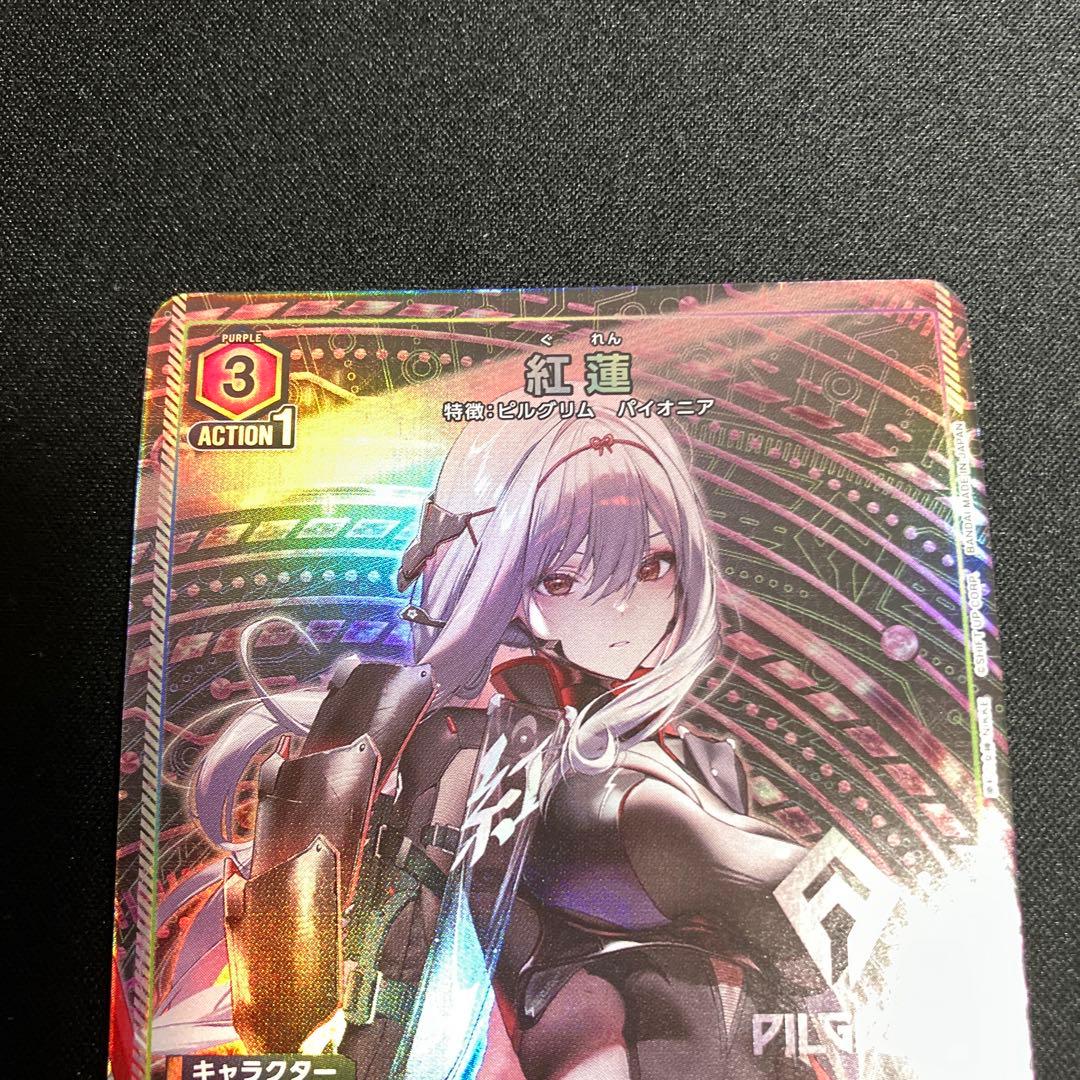 NIKKE　紅蓮　スタートデッキプロモ　パラレル　ST ユニオンアリーナ　2枚