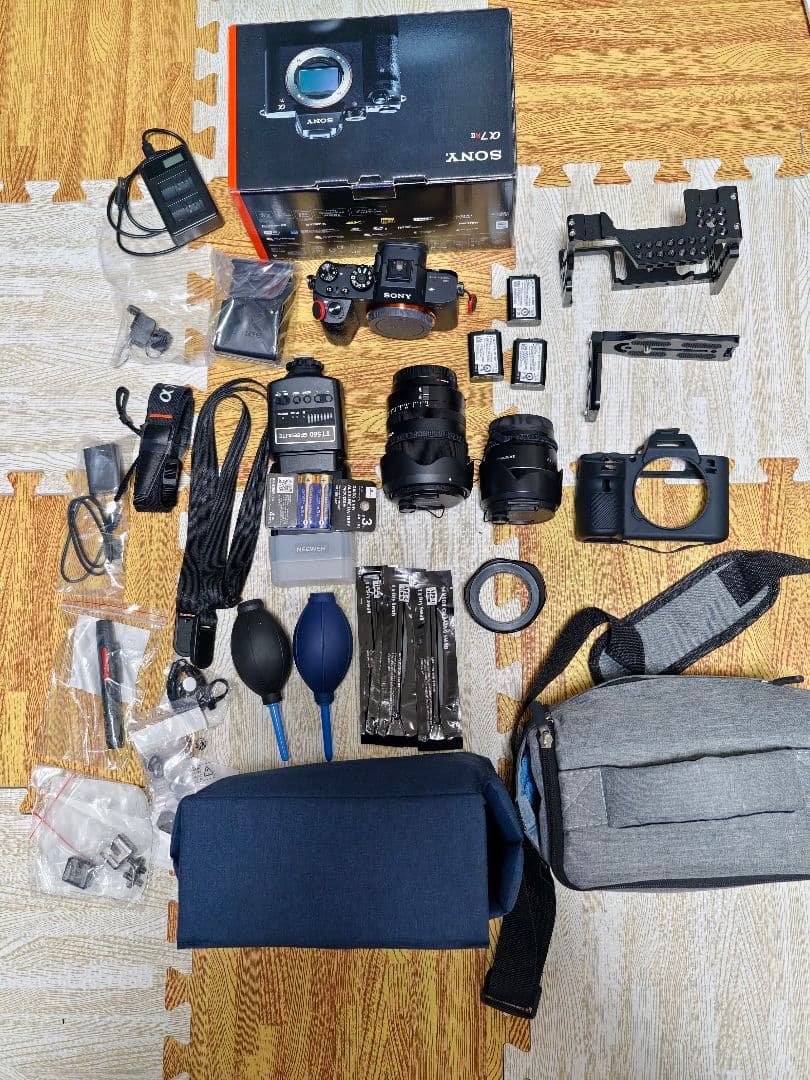 Sony a7rii カメラ ソニー レンズ 付き