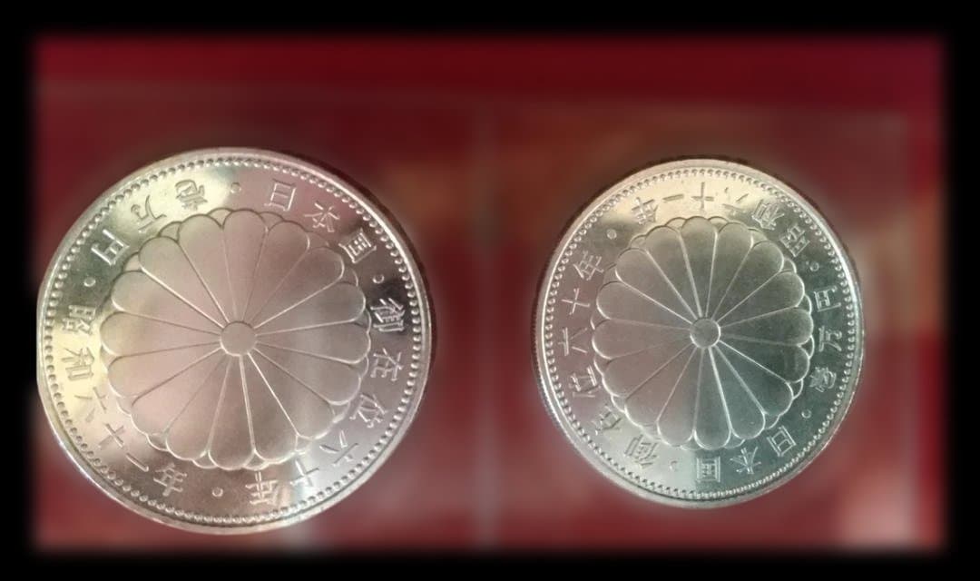 日本 銀貨 旧貨幣 2枚セット