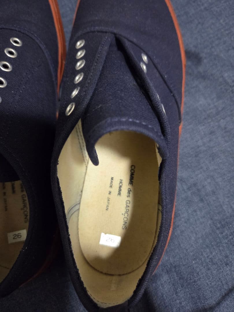 ほぼ未使用 コムデギャルソンオム スニーカー　26cm