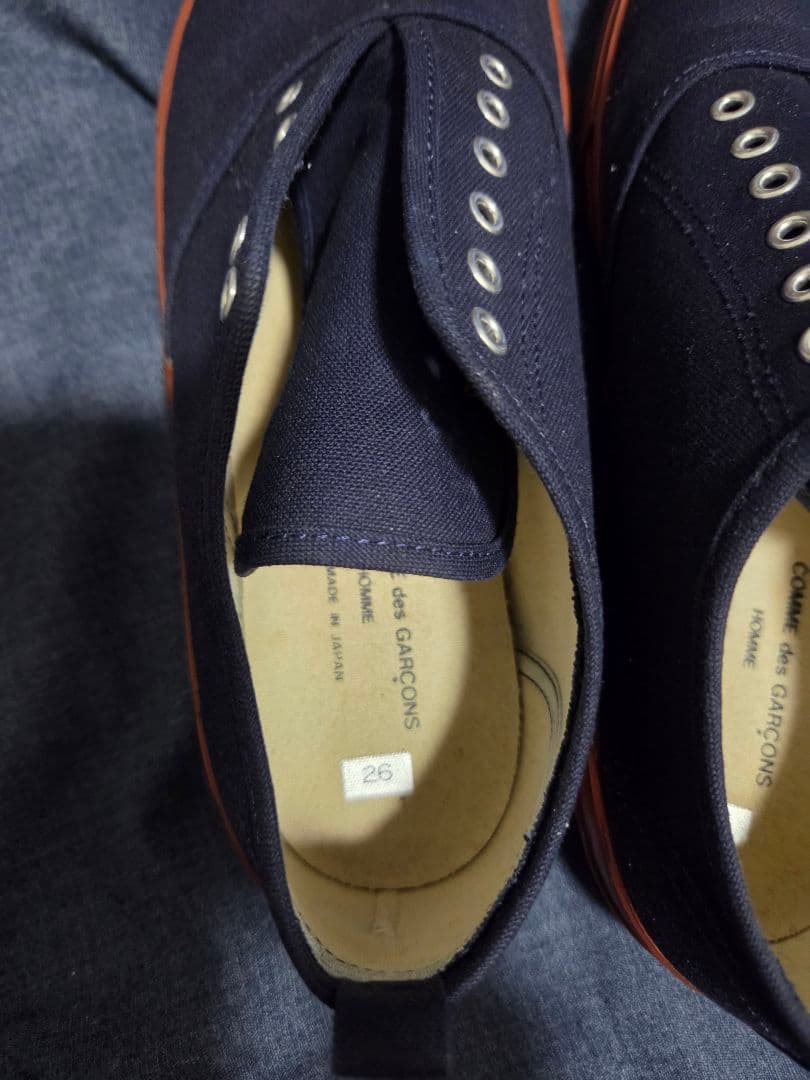 ほぼ未使用 コムデギャルソンオム スニーカー　26cm