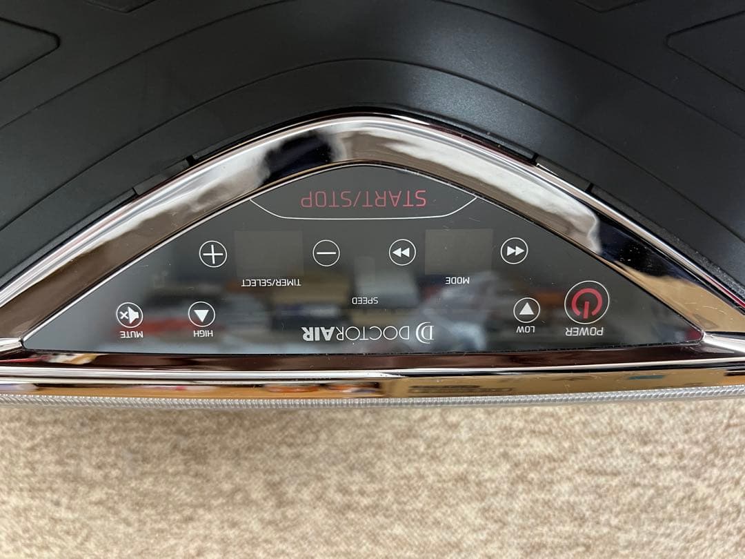 DOCTORAIR 3Dバランスブレード ライザップ監修モデル 黒　数回使用のみ