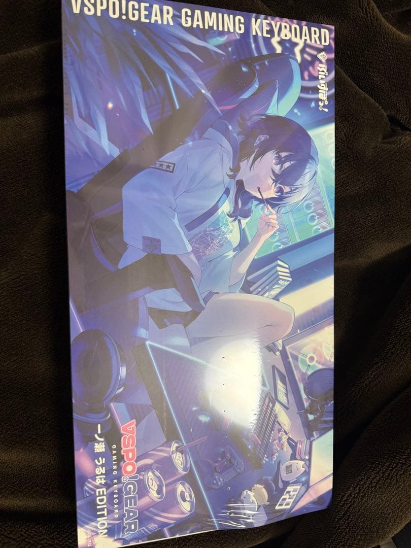 「新品未開封」ぶいすぽ　VSPO!GEAR ゲーミングキーボード 一ノ瀬うるは