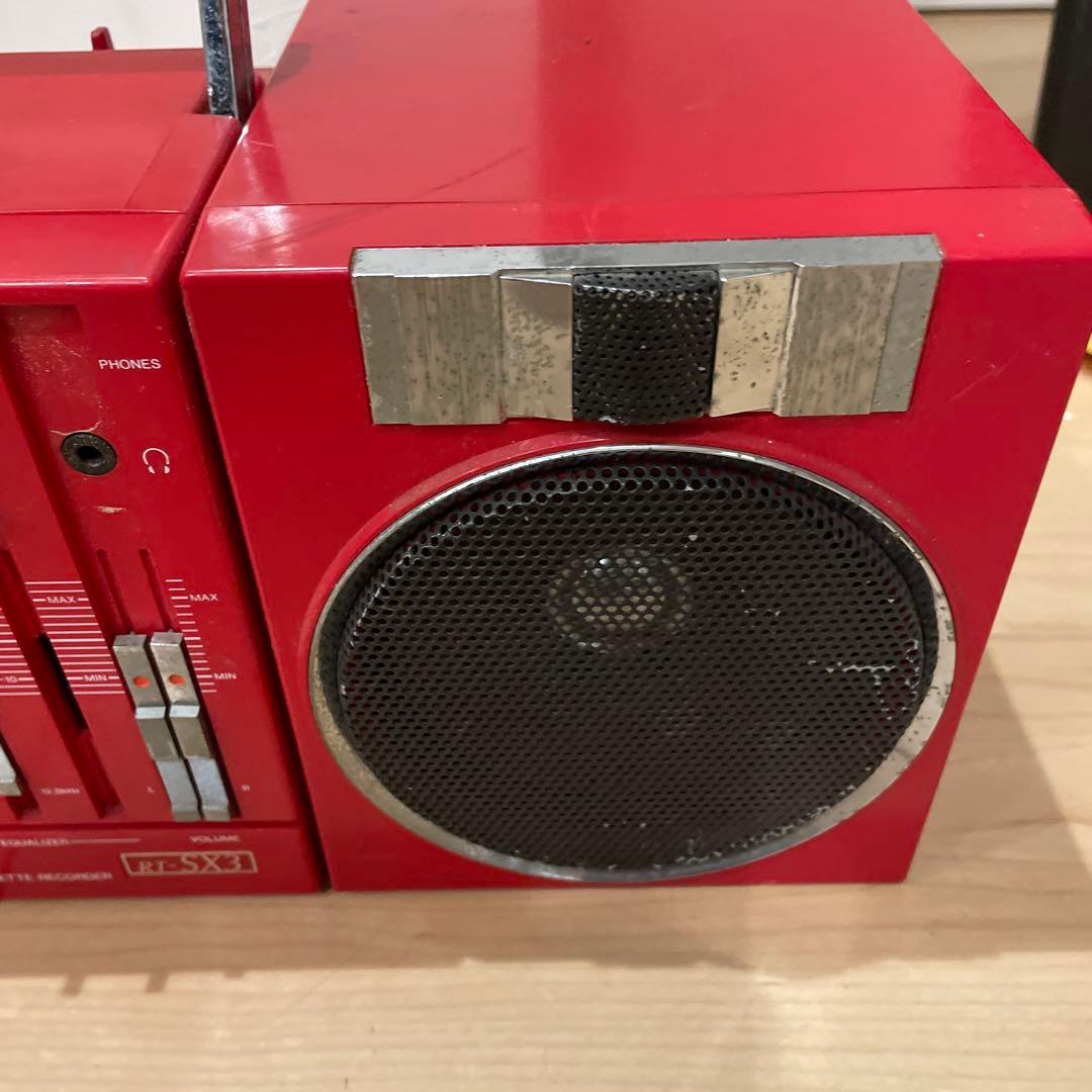 東芝 RT-SX3 FM/AM ステレオラジオ 着脱式 ラジカセ
