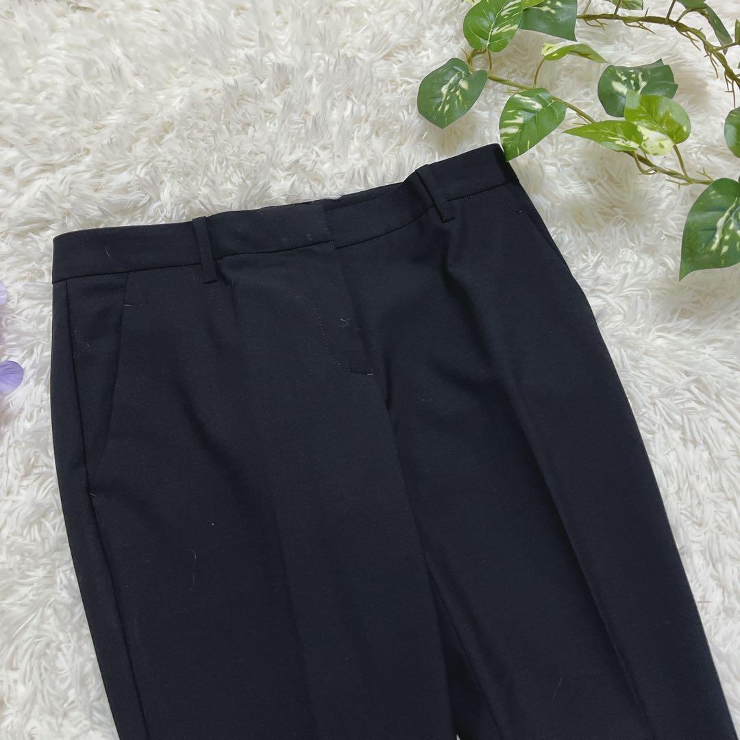 極美品✨theoryセオリー ブラックスーツセットアップ 2 M 通勤フォーマル