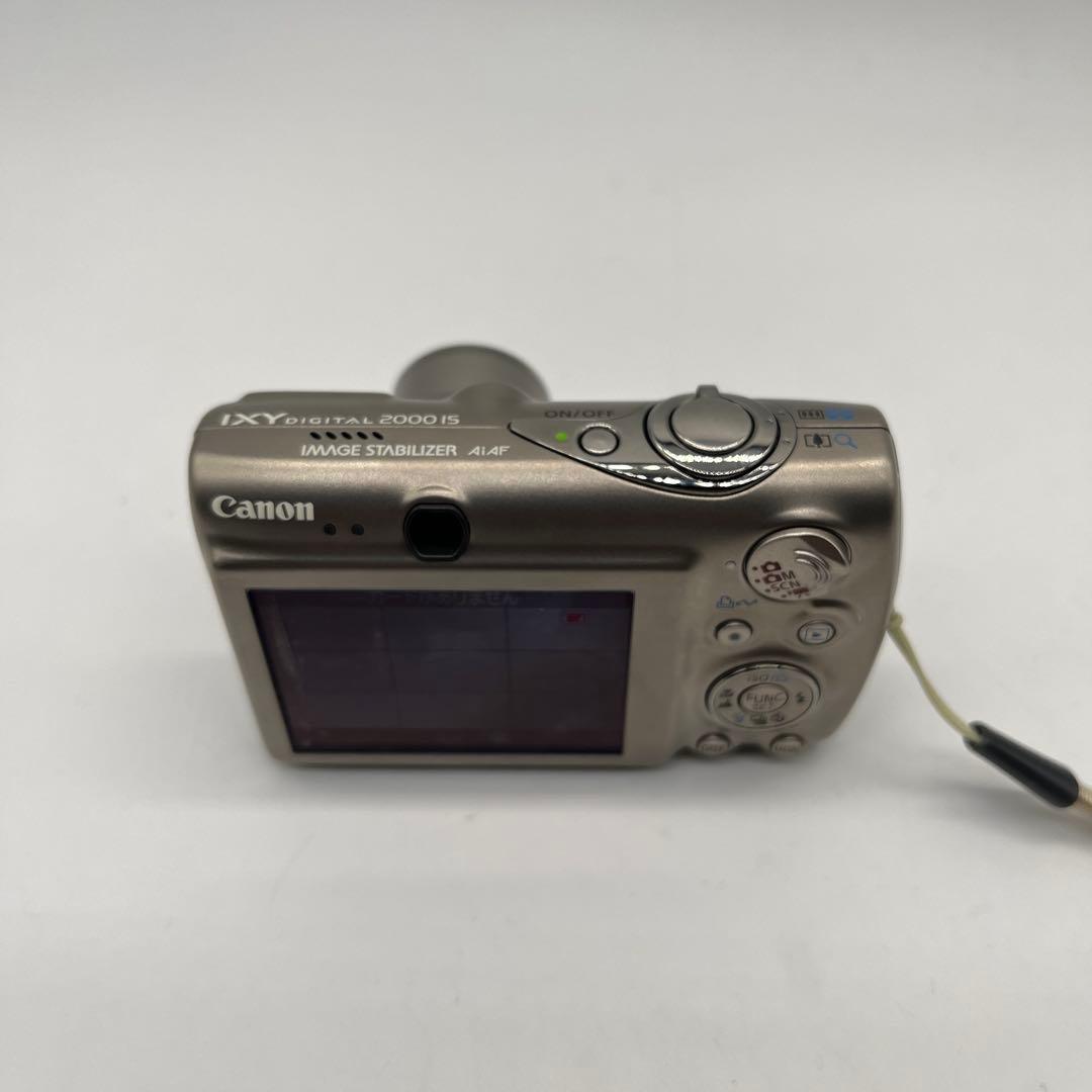 キャノン　イクシー　canon ixy 2000is チタン　シルバー