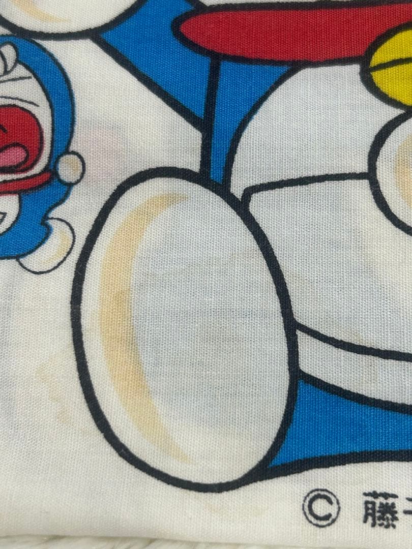 超レア品☆約50年前？ドラえもん 枕カバー 難あり昭和レトロ 藤子不二雄 希少品