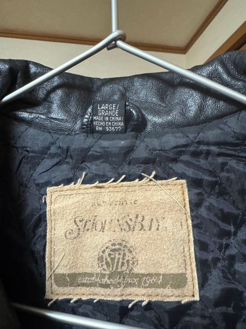 90s ST JOHN'S BAY レザージャケット セントジョンズベイ