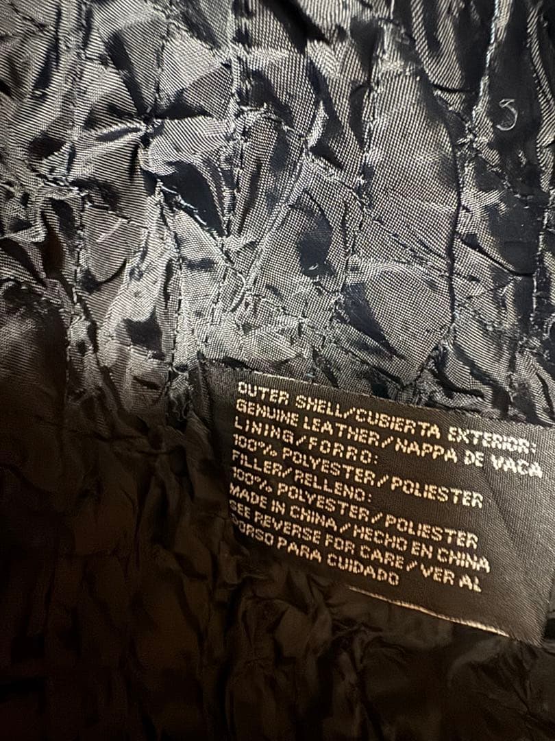 90s ST JOHN'S BAY レザージャケット セントジョンズベイ