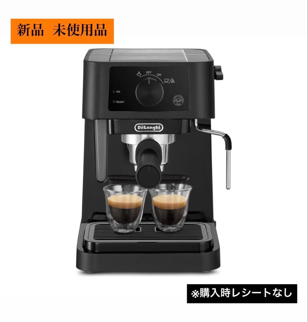 【新品！】De'Longhi エスプレッソマシン ブラック 未使用品