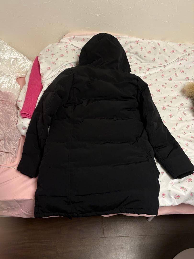 あぺんちゃん DANTON ロングタウンコート 34 ブラック