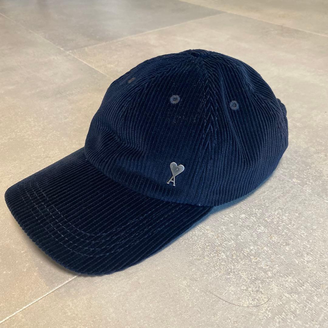 ami アミパリス　キャップ　コーデュロイ