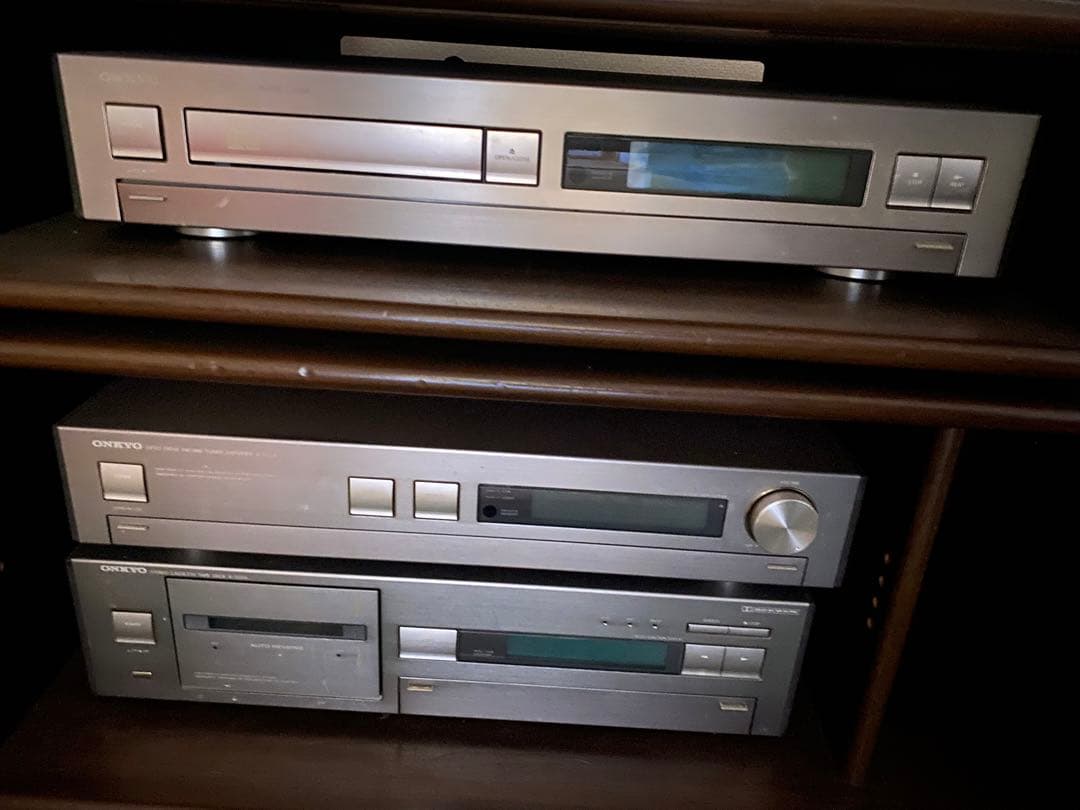 ONKYOステレオ　4点【ジャンク品】