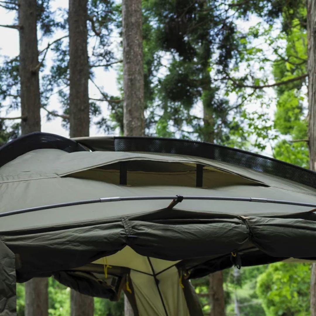 Coleman ラウンドスクリーン2ルームハウス(オリーブ)限定色