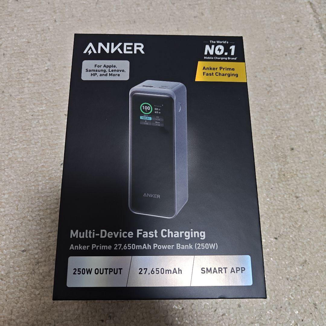 スマホアクセサリー Anker Prime Power Bank 27650mAh