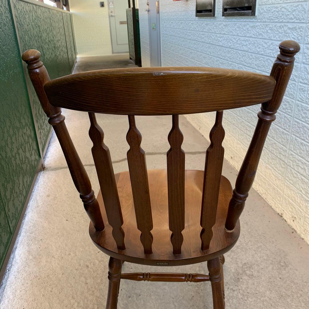 コイズミ koizumi アンティーク レトロ ビンテージ ウィンザーチェア G