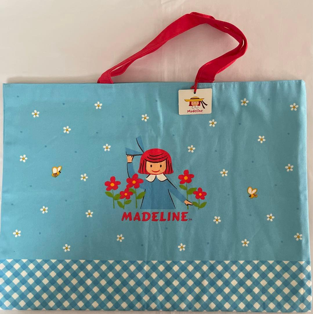 りんご　マドレーヌちゃん　レッスンバッグ　２点おまとめ　ファミリア