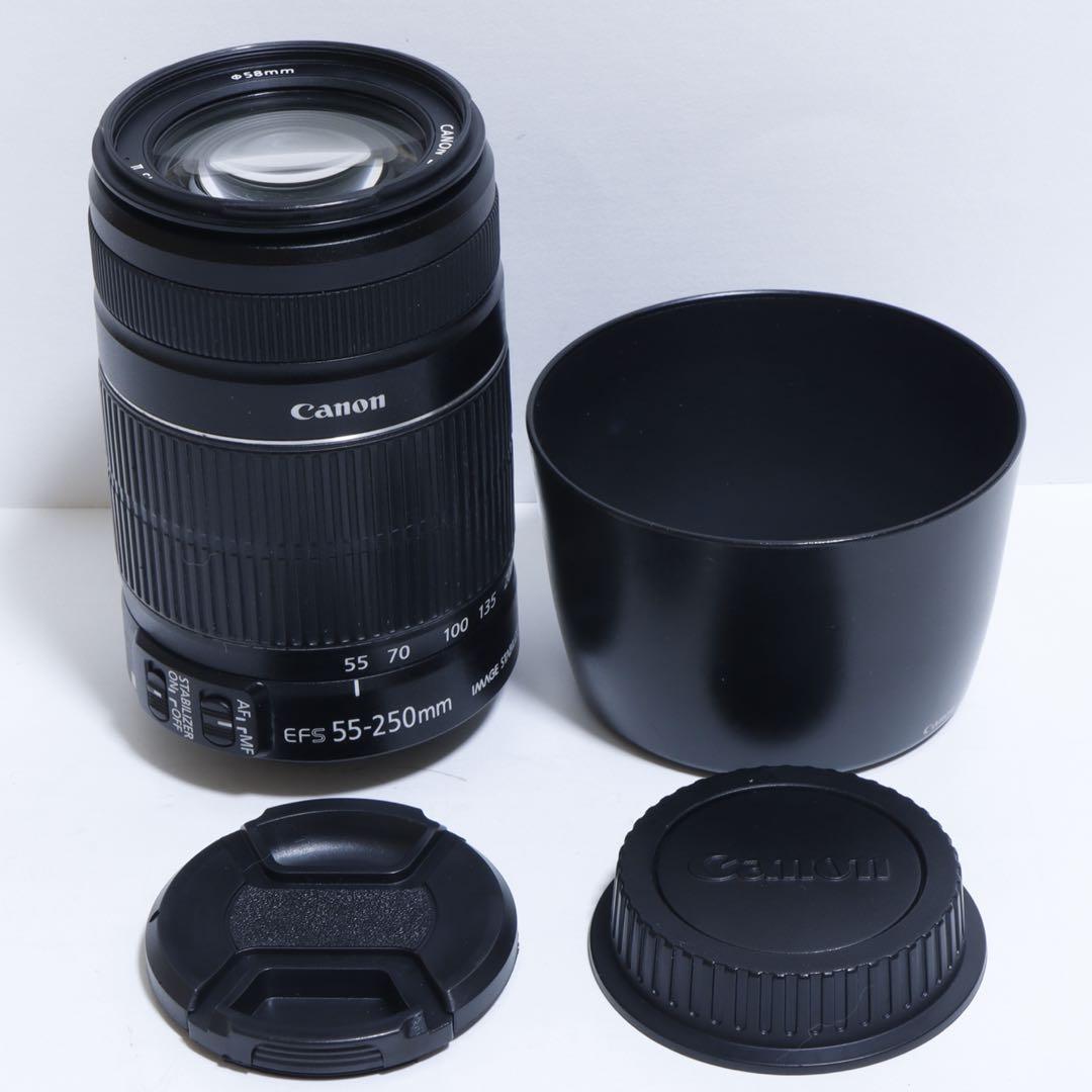 ⭐︎望遠&手ブレ&軽量&良光学⭐︎Canon 55-250mm IS ll ♫