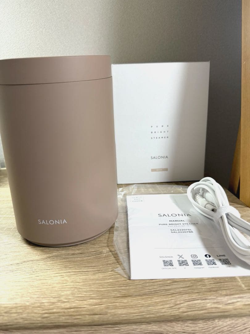 サロニア　ピュアブライトスチーマー SAL22207BE