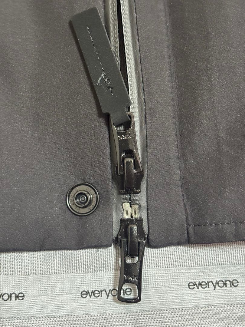 everyone 3layer shell jacket BLACK Lサイズ