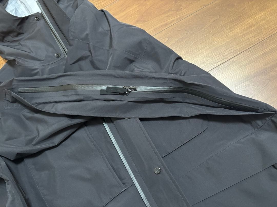 everyone 3layer shell jacket BLACK Lサイズ