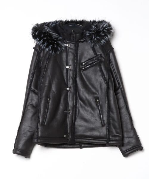 ス*ン様 FUGA / フーガ サンプル 男女用 ファー 付き ムートンN2B