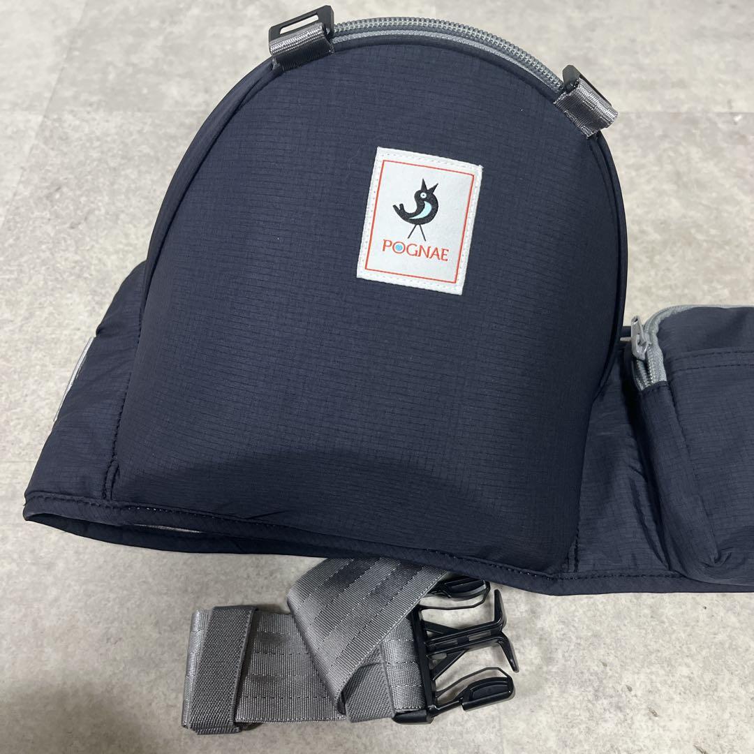 【美品】miki HOUSE×POGNAE ベビーキャリア抱っこ紐