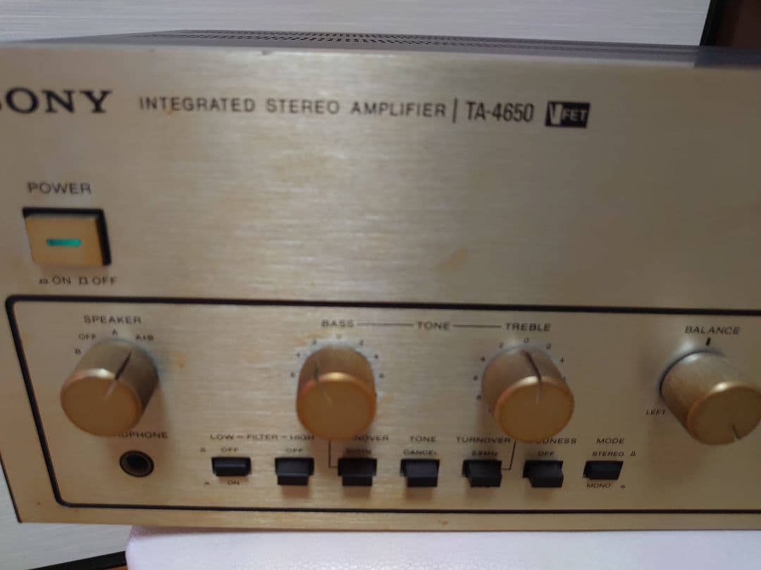 SONY TA-4650 インテグレーテッドステレオアンプ 本体