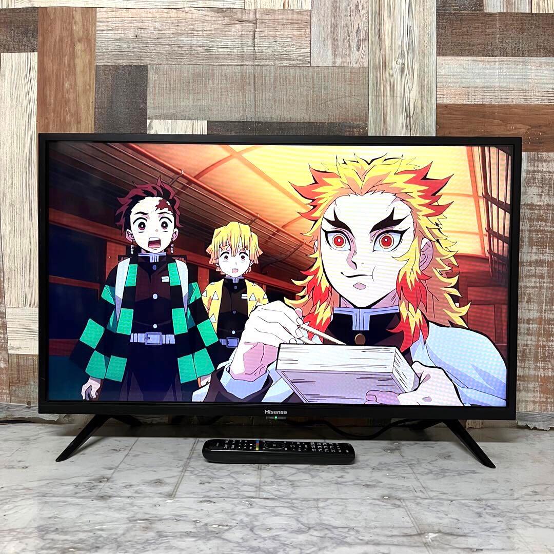 即日受渡❣️全国送料込ハイセンス32型液晶テレビWチューナー新品リモコン付