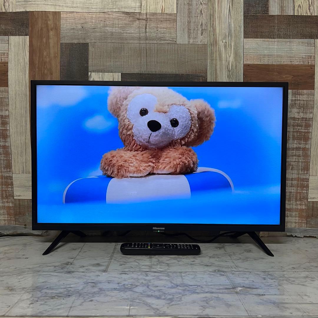 即日受渡❣️全国送料込ハイセンス32型液晶テレビWチューナー新品リモコン付