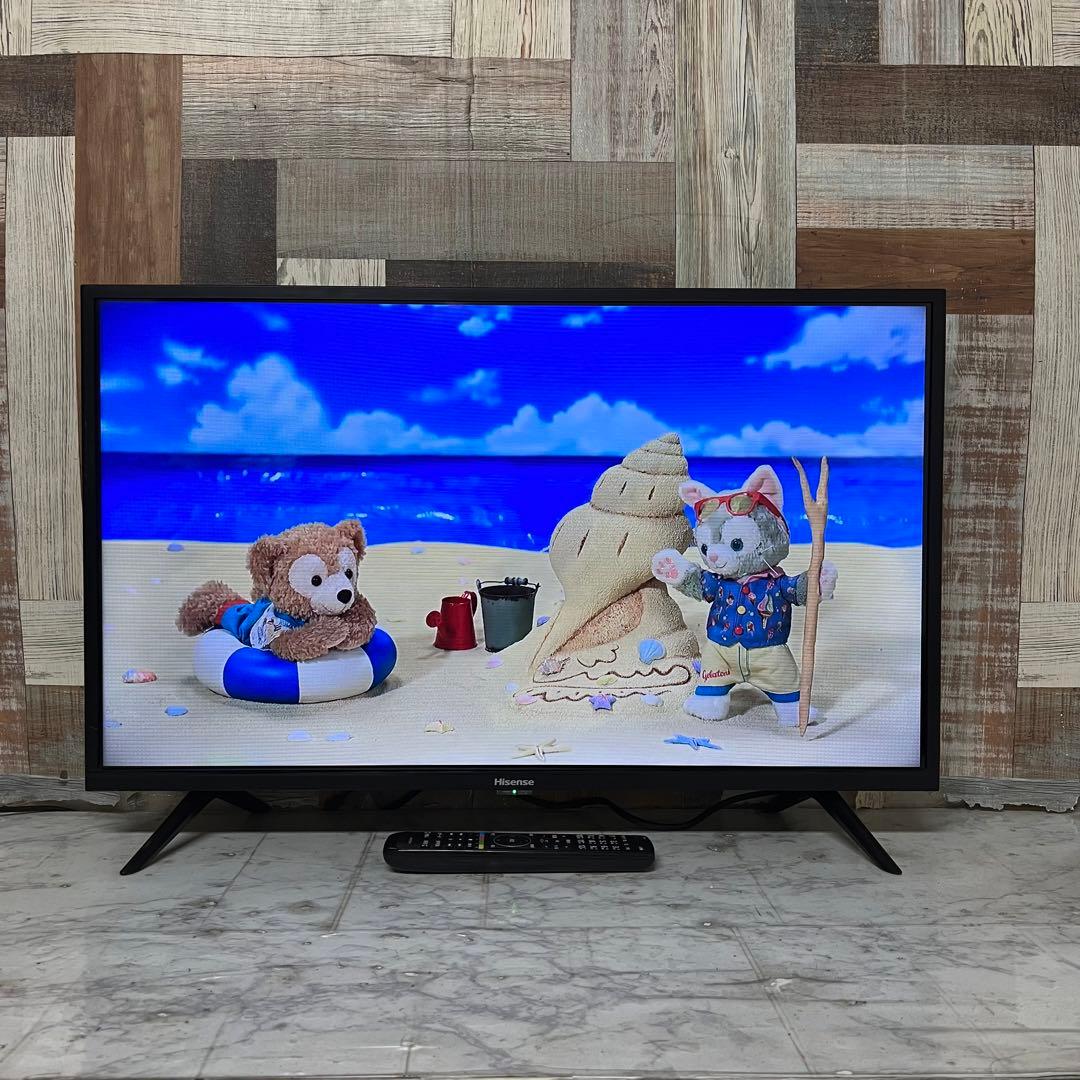 即日受渡❣️全国送料込ハイセンス32型液晶テレビWチューナー新品リモコン付