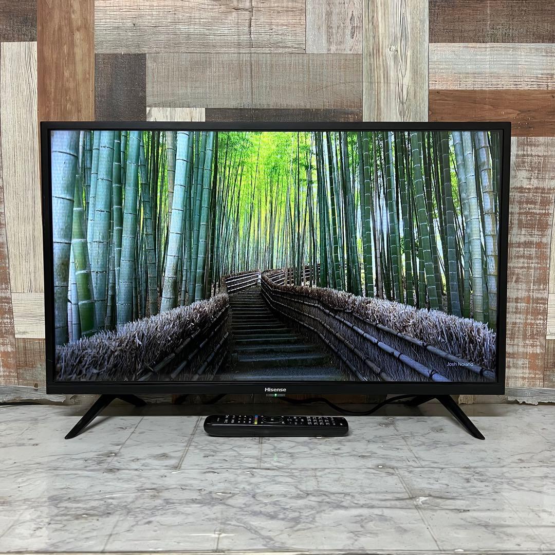即日受渡❣️全国送料込ハイセンス32型液晶テレビWチューナー新品リモコン付