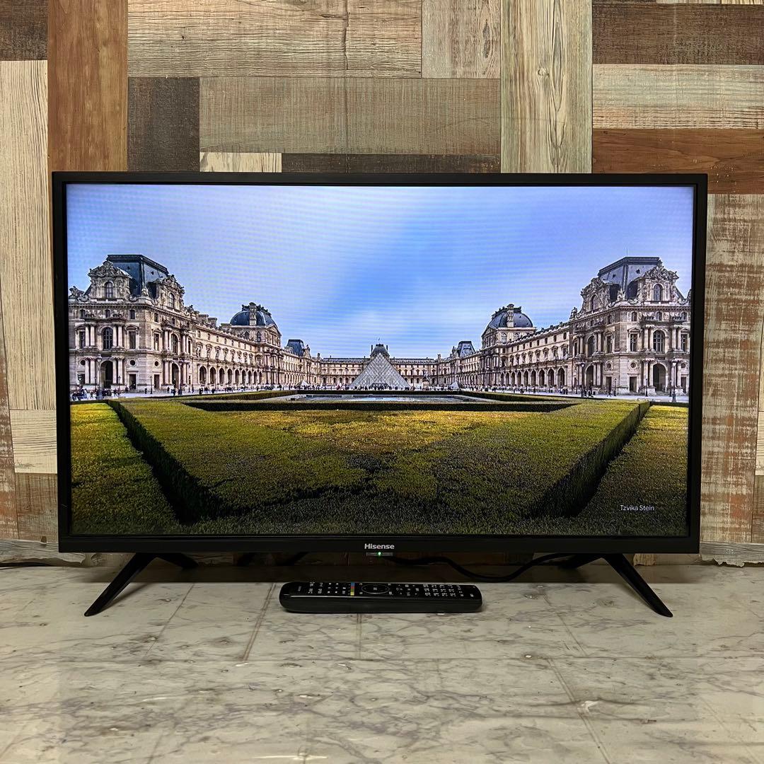 即日受渡❣️全国送料込ハイセンス32型液晶テレビWチューナー新品リモコン付