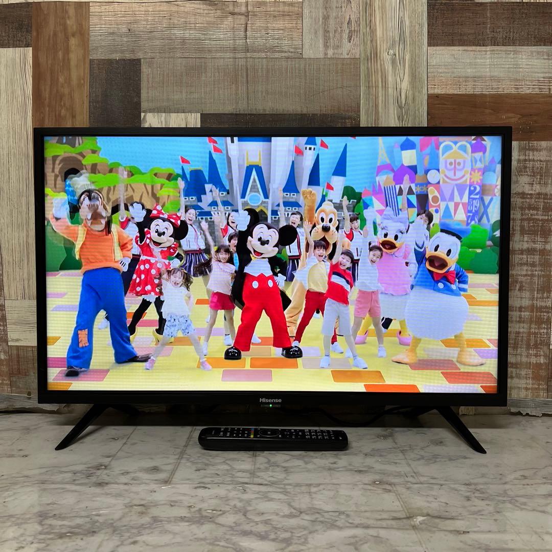 即日受渡❣️全国送料込ハイセンス32型液晶テレビWチューナー新品リモコン付
