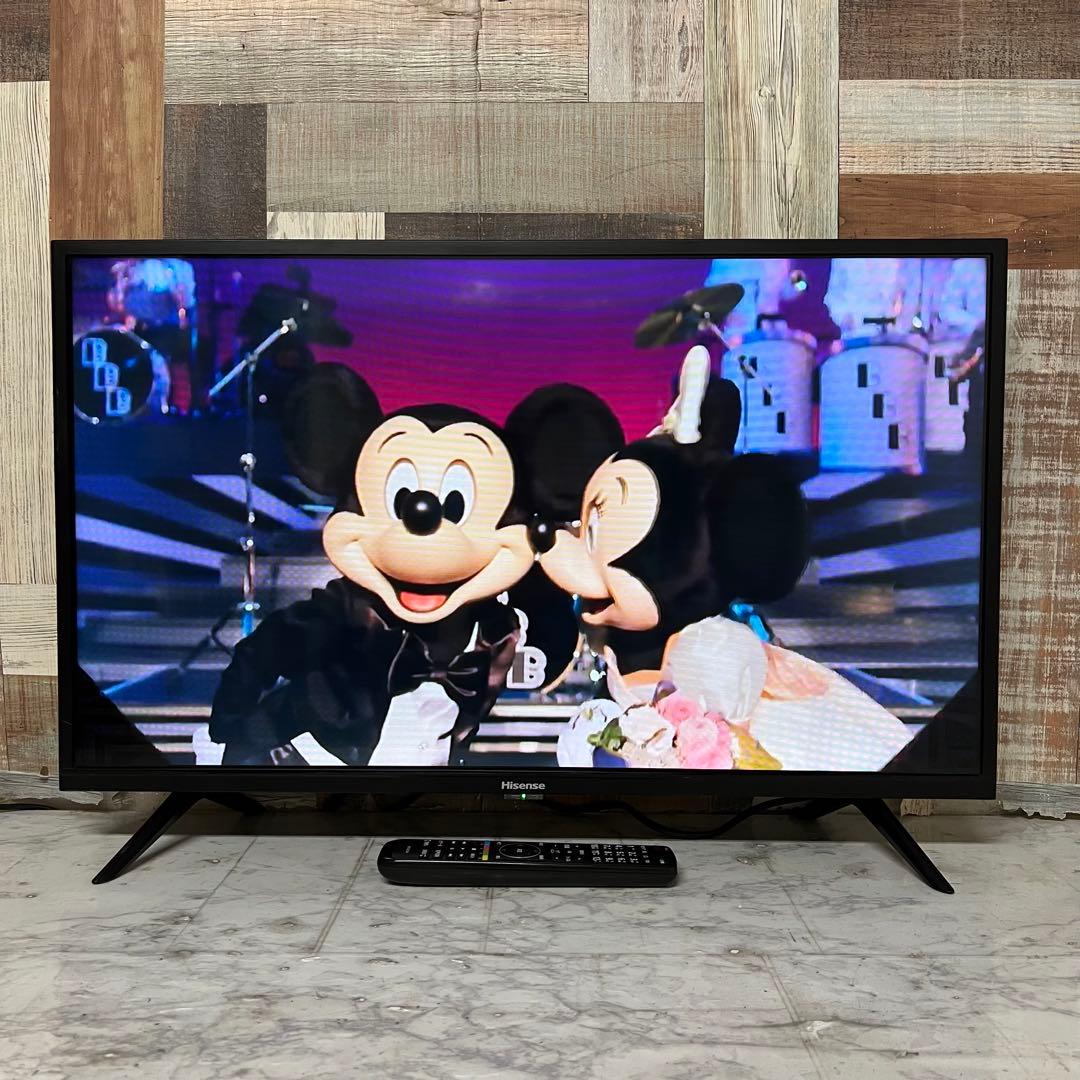 即日受渡❣️全国送料込ハイセンス32型液晶テレビWチューナー新品リモコン付