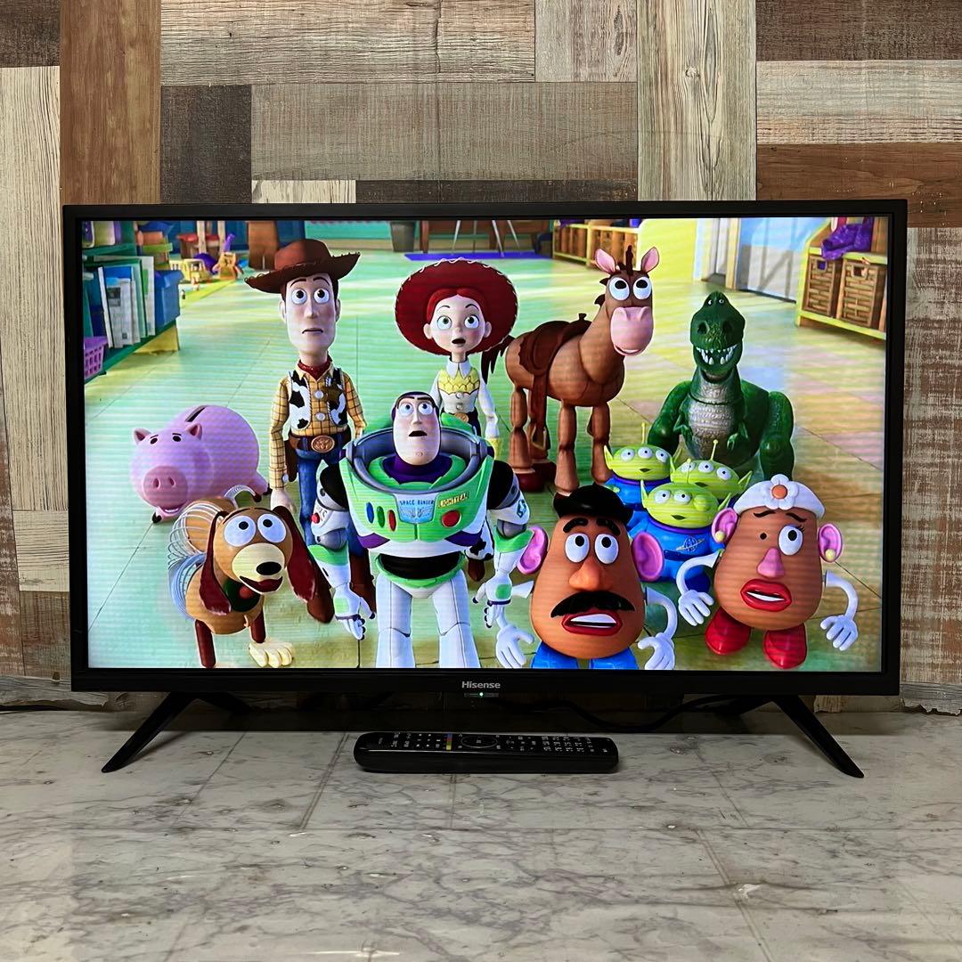 即日受渡❣️全国送料込ハイセンス32型液晶テレビWチューナー新品リモコン付